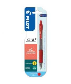 PENNA SFERA PILOT G2 SCATTO ROSSO BL.1