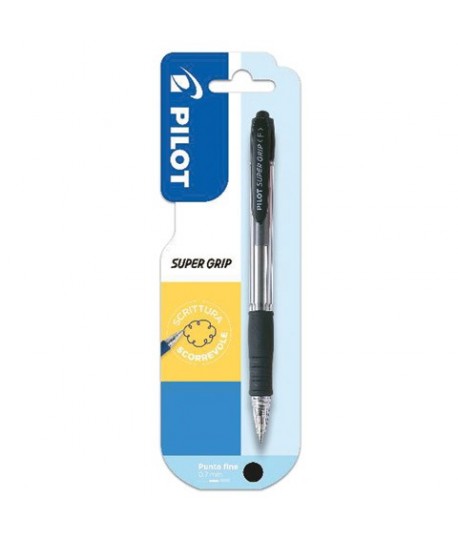 PENNA SFERA PILOT SUPERGRIP PF NERO BL1