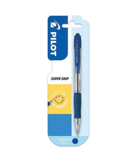 PENNA SFERA PILOT SUPERGRIP PF BLU BL1