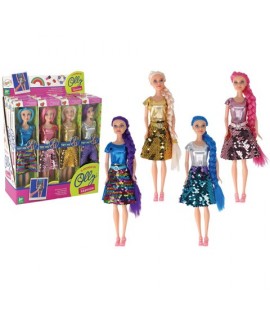 GLOBO 42978 BAMBOLA OLLY C/PAILETTES
