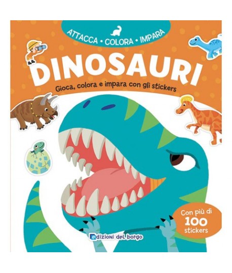 DINOSAURI ATTACCA COLORA GIUNTI 57069A