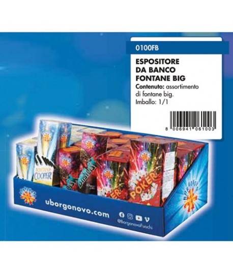 DISPLAY FONTANE BIG -BORGONOVO 0100FB