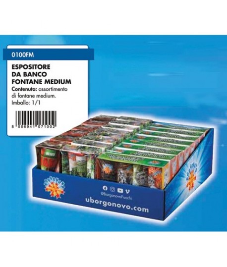 DISPLAY FONTANE MEDIUM -BORGONOVO 0100FM