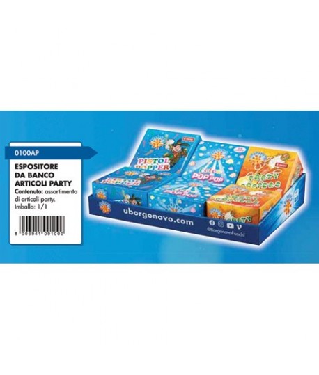 DISPLAY ARTICOLI PARTY -BORGONOVO 0100AP