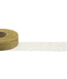 RETINA LUREX 25 MM 20 MT.J911/25 ORO