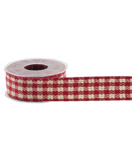 NASTRO HERITAGE KILT 40MM T23/40 ROSSO