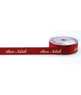 NASTRO BOUTIQUE LAME'Z2025SL 25MM ROSSO