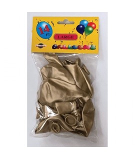 PALLONCINI TOBACCO GLOSSY ORO 14PZ