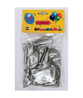 PALLONCINI TOBACCO GLOSSY ARGENTO 14PZ