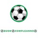 FESTONE SCRITTA BUON COMPLEANNO CALCIO
