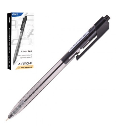 PENNA DELI ARROW SCATTO 07 NERO EQ01320