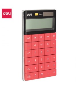 CALCOLATRICE DELI TOUCH 12C E1589 ROSSO