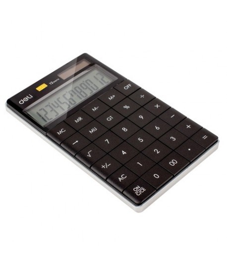 CALCOLATRICE DELI TOUCH 12C E1589 NERO