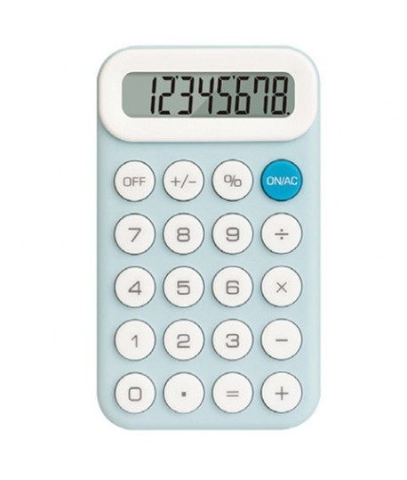 CALCOLATRICE DELI TASC.10C EM10 AZZURRO
