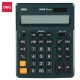 CALCOLATRICE DELI 12C NERA EM888F 20X16