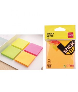 NOTES STICK UP DELI 76X76 COLOR EA02303
