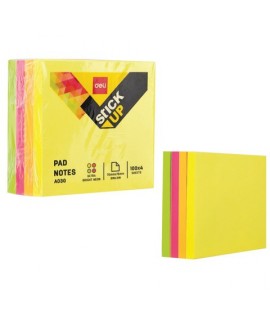 NOTES STICK UP DELI 76X76 4COLOR EA03003