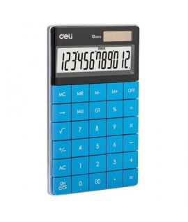CALCOLATRICE DELI TOUCH 12C E1589 BLU