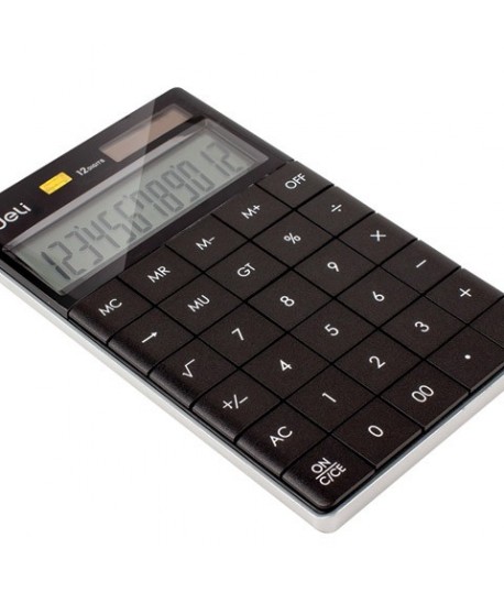 CALCOLATRICE DELI TOUCH 12C E1589 NERO