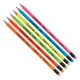 MATITA CON GOMMA LYRA 1290 NEON HB/2