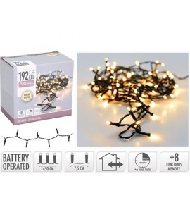 LUCI BIANCHE 192L CA BAT TIMER E 9810160
