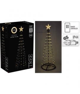 ALBERO LED 154L CALDO 150H NERO AX53806