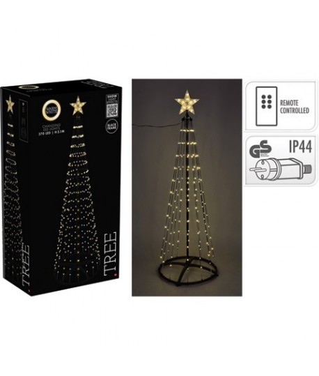 ALBERO LED 370L CALDO 210H NERO AX538061