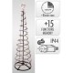 ALBERO LED 756L CALDO 210H NERO AGL00206