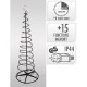 ALBERO LED 640L CALDO 180H NERO AGL00205