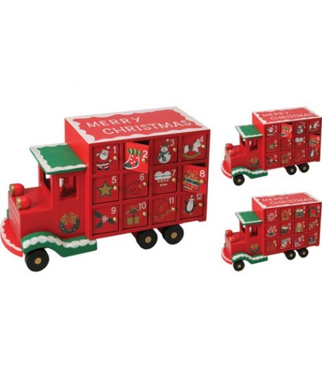 CALENDARIO AVVENTO CAMION 29X17 GML00103