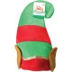 CAPPELLO ELFO VERDE/ROSSO CM33 AA0100030