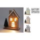 CASA LED FELTRO E LEGNO 14X17 GML001450