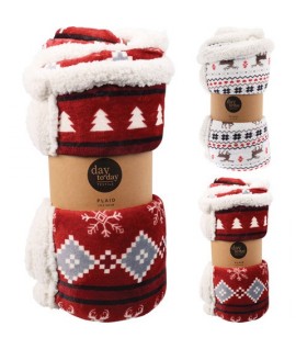 COPERTA FLANELLA 130X160 NATALE AAE82010