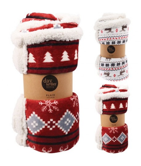 COPERTA FLANELLA 130X160 NATALE AAE82010