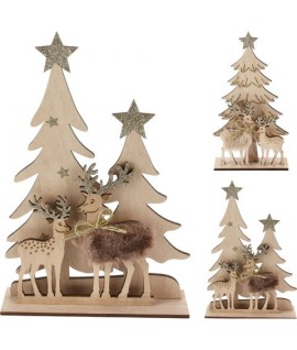 RENNA LEGNO C/ALBERO DECOR GR9022970