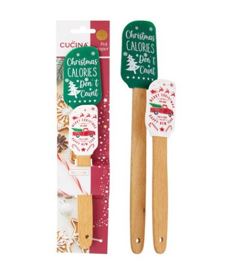 SPATOLA CUCINA SILICONE SET 2PZ 17049307