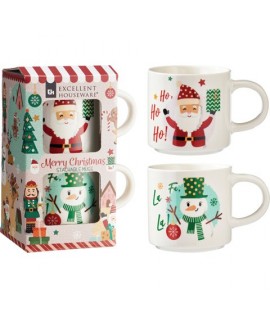 TAZZA MUG NATALE 2PZ ML350 170493450