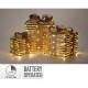 PACCHI LED 3PZ BIANCO CALDO BAT AMZ14161