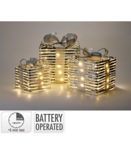 PACCHI LED 3PZ 20/30/40LED BAT AMZ14181