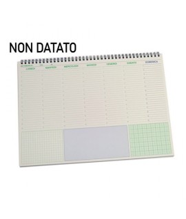 SOTTOMANO PLANNING SETT.SPIR. 34*24 092P