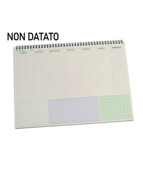 SOTTOMANO PLANNING SETT.SPIR. 34*24 092P