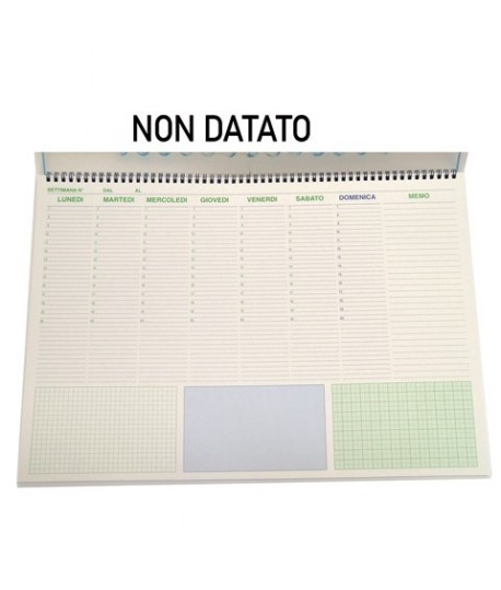 SOTTOMANO PLANNING SETT.SPIR. 49*34 092G