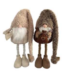 BABBO NATALE GAMBE LUNGHE 24X55H 89243