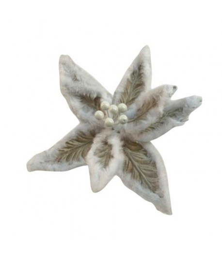 FIORE TESSUTO ORO D.30CM 45522