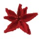 FIORE TESSUTO ROSSO D.30CM 45478