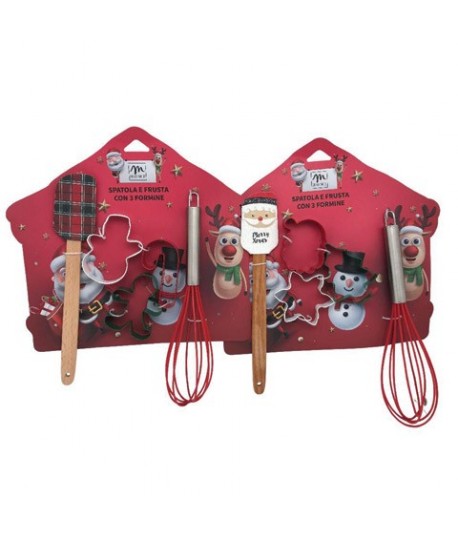 SET UTENSILI CUCINA 5PZ DEC.NAT.09507
