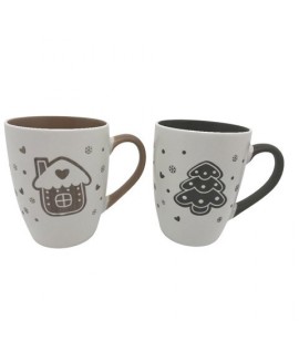 TAZZA DECOR.NATALE ML370 CM12X10H 12262