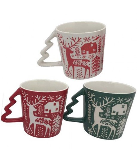 TAZZA DECOR.NATALE ML430 CM12X9H 09446