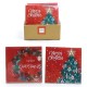 TOVAGLIOLI NATALE 20PZ 33X33 PINO/CORONA