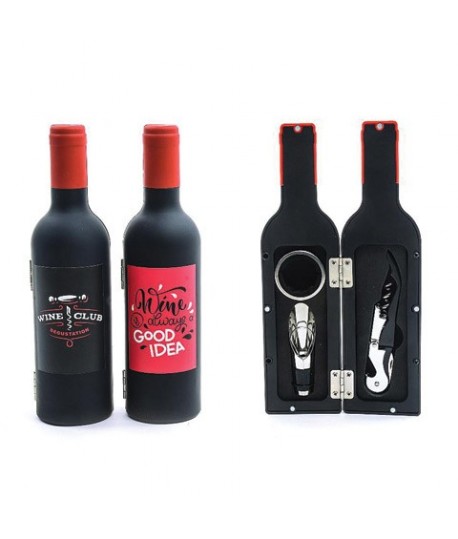 SET SOMMELIER 3PZ C/BOX BOTTIGLIA 79404